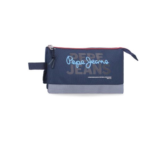 Trousse triple compartiment de qualité pour enfant boutique pour enfant saint pierre ILE DE LA REUNION rentrée des classes écoles livraison 974 PEPE JEANS
