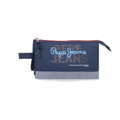 Trousse triple compartiment de qualité pour enfant boutique pour enfant saint pierre ILE DE LA REUNION rentrée des classes écoles livraison 974 PEPE JEANS