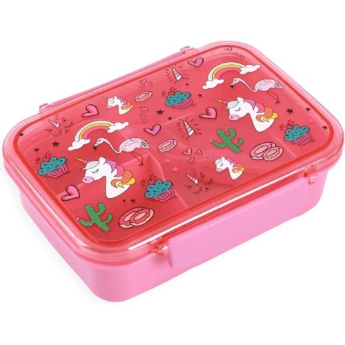 Boîte Lunch Box boite déjeuner KIDS UNICORN  école rentrée des classes boutique enfant saint pierre 97410 Livraison la reunion 974