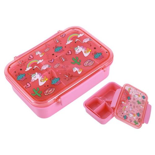 Boîte Lunch Box boite déjeuner KIDS UNICORN  école rentrée des classes boutique enfant saint pierre 97410 Livraison la reunion 974