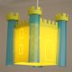 luminaire suspension enfant château fort fabriqué en France magasin de déco chambre enfant à st pierre 97410 duparc 97438 livraison la réunion 974