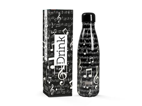Bouteille isotherme i-total i-drink music Gourde isotherme en acier inoxydable école rentrée des classes école boutique enfant saint pierre reunion 974