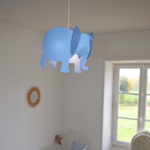 luminaire suspension enfant éléphant fabriqué en France magasin de déco chambre enfant à st pierre 97410 duparc 97438 livraison la réunion 974