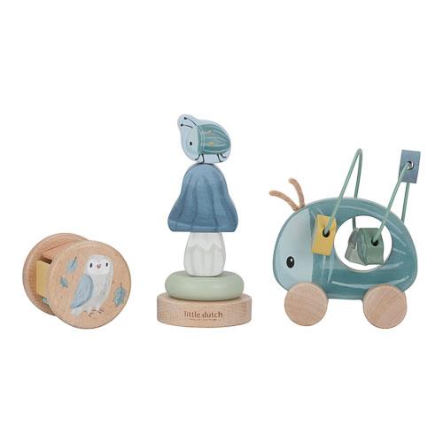 Coffret jouet d'éveil en bois éveil bébé LITTLE DUTCH magasin de jouets originales à st pierre 97410 livraison LA REUNION 974 DUPARC 97438