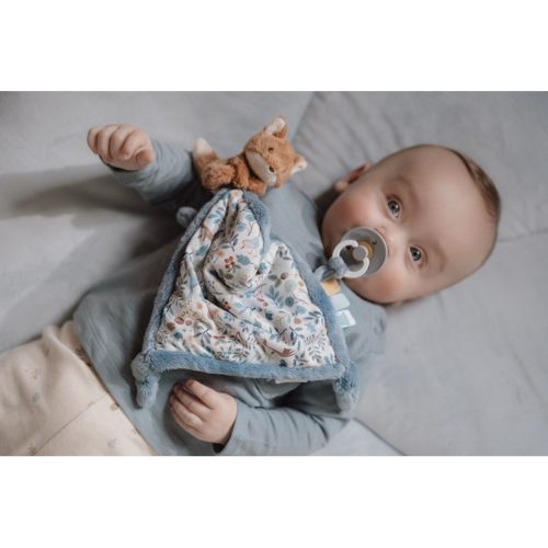 Doudou carré Renard FOREST FRIENDS marque LITTLE DUTCH magasin de jouets à st pierre 97410 livraison La Réunion 974