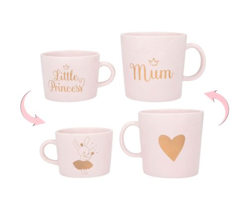 set de tasse Mini & Mum pour mère et fille boutique pour enfant st pierre ile de la reunion 974 idée cadeau