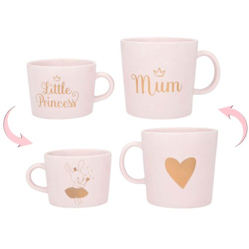 set de tasse Mini & Mum pour mère et fille boutique pour enfant st pierre ile de la reunion 974 idée cadeau