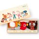 Set de découvertes sensorielles JACK LE LION Boutique de jouets pour enfant Revendeur officiel LILLIPUTIENS jouets d’éveil en bois et tissu livraison sur toute l'ile ile de la réunion 974