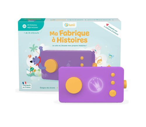 fabrique à histoire luniii conteuse ou boite d'histoire revendeur officiel LUNII ile de la reunion 974