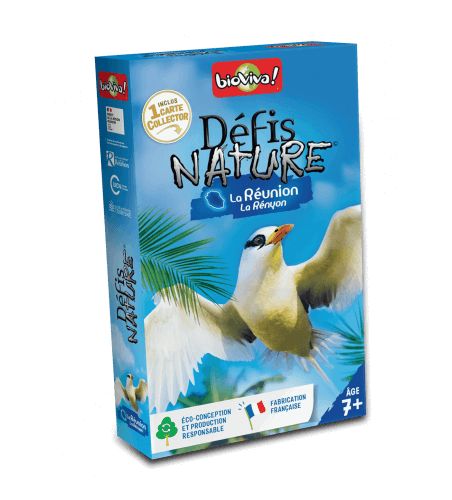 DEFIS NATURE La Réunion jeu de carte jeu de société jeu écolo revendeur BIOVIVA magasin de jouet en bois st pierre 97410 La réunion 974 livraison