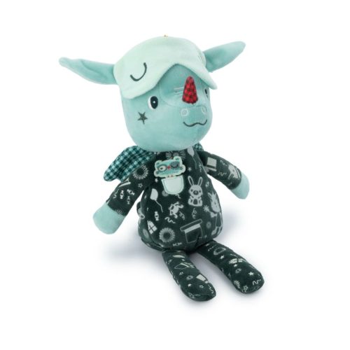 Peluche ami de la nuit JOE LE DRAGON Boutique de jouets pour enfant Revendeur officiel LILLIPUTIENS jouets d’éveil en bois et tissu livraison sur toute l'ile ile de la réunion 974