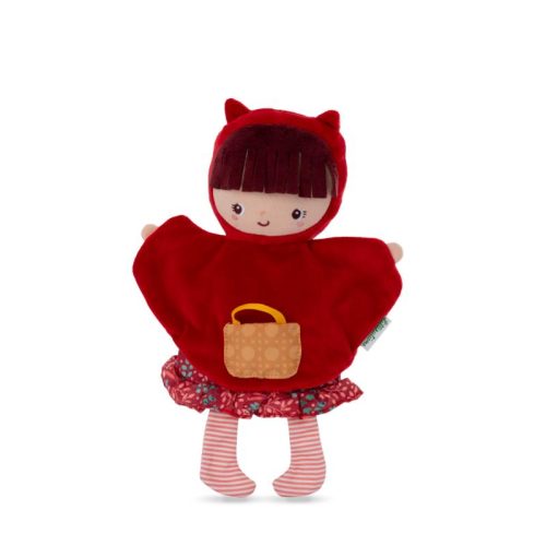 Marionnette à main CHAPERON ROUGE Boutique de jouets pour enfant Revendeur officiel LILLIPUTIENS jouets d’éveil en bois et tissu livraison sur toute l'ile ile de la réunion 974