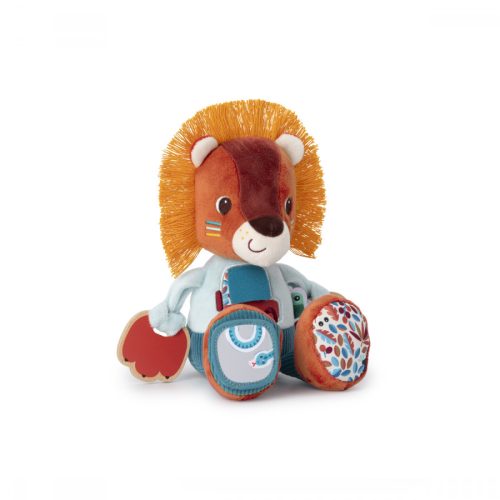 Peluche multiactivités Jack le lion jeu éveil bébé magasin de jouets à Saint Pierre 97410 livraison la réunion 974