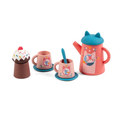 Jouets de bain pour tout petits set de the pour le bain jeanne le chat revendeur LILLIPUTIENS magasin de jouets en bois à saint pierre magasin de jouet ILE DE LA REUNION 974 centre commercial DUPARC 97438