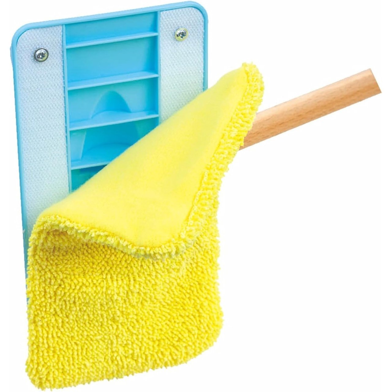 E3055-5 Support pour balais et set de nettoyage pour enfants jeu d'imitation revendeur tape magasin de jouets en bois à st pierre 97410 livraison la réunion 974 centre commercial duparc ste marie