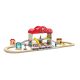 Coffret circuit de train portable marque HAPE magasin de jouets en bois à st pierre 97410 livraison la réunion 974 centre commercial DUPARC
