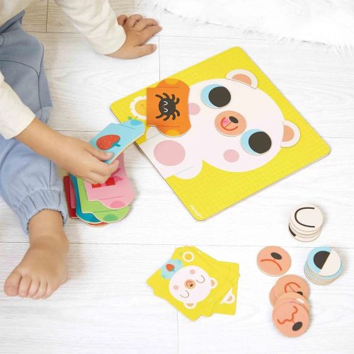 Jeu Magnétique L'Ours des Émotions jeu éducatif magnétique revendeur officiel JANOD magasin de jouets en bois à st pierre 97410 livraison LA REUNION 974 duparc 97438