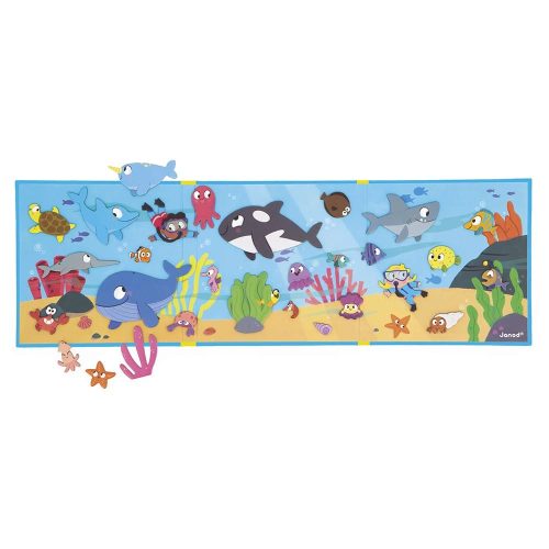 Magnéti'stories LES FONDS MARINS jeu éducatif magnétique revendeur officiel JANOD magasin de jouets en bois à st pierre 97410 livraison LA REUNION 974 duparc 97438