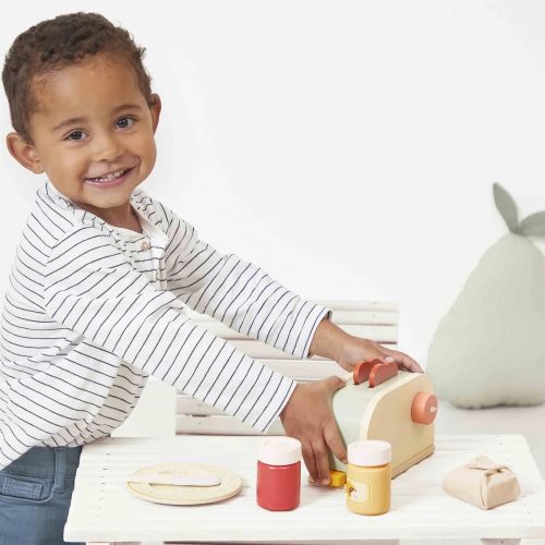 Set grille pain MAMIE SOLEIL électroménager imitation en bois revendeur officiel JANOD magasin de jouets en bois à st pierre 97410 livraison LA REUNION 974 duparc 97438