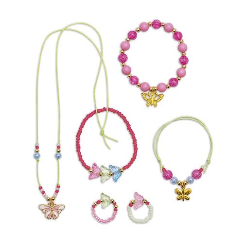 Kit Créatif 6 Bijoux Jolis Papillons MAGIC FAIRIES Loisirs créatifs bijoux et perles revendeur JANOD magasin de jouets en bois et de loisirs créatifs à St Pierre 97410 livraison LA REUNION 974 centre commercial DUPARC Ste Marie