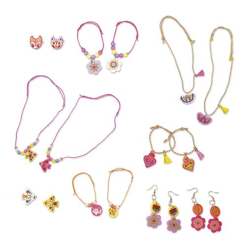 Coffret 16 bijoux duo d'amitié à créer Loisirs créatifs bijoux et perles revendeur JANOD magasin de jouets en bois et de loisirs créatifs à St Pierre 97410 livraison LA REUNION 974 centre commercial DUPARC Ste Marie