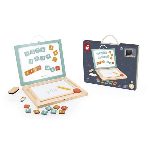 Tableau magic 4 en 1 jeu éducatif magnétique revendeur officiel JANOD magasin de jouets en bois à st pierre 97410 livraison LA REUNION 974 duparc 97438