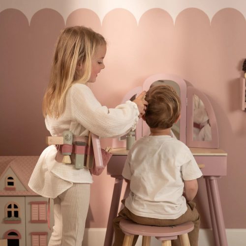 Kit de coiffure en bois little dutch magasin de jouet en bois à st pierre 97410 livraison REUNION 974 centre commercial DUPARC STE MARIE