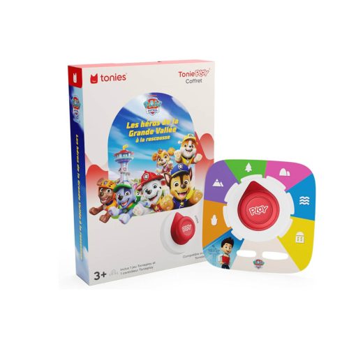 Coffret TONIEPLAY pour toniebox 2 pour enfant de 3 à 10 ans. boutique de jouets pour enfant ile de la reunion 974 la pat patrouille