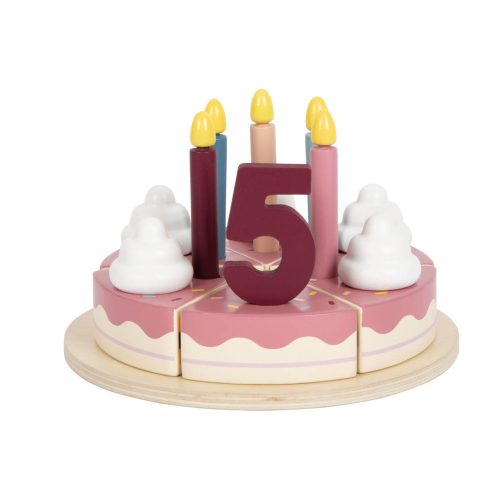 Gâteau d'anniversaire à découper TASTY en bois boutique de jouet pour enfant ile de la reunion 974 st pierre st denis