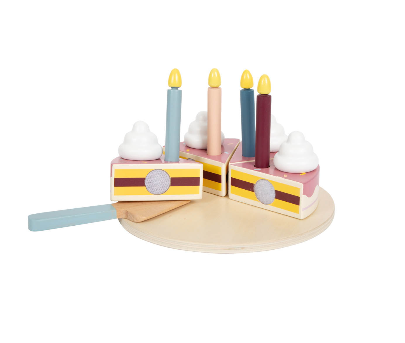 Gâteau d'anniversaire à découper TASTY en bois boutique de jouet pour enfant ile de la reunion 974 st pierre st denis