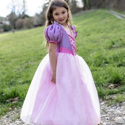 Robe "Once Upon a Princess" RAIPONCE revendeur officiel GREAT PRETENDERS déguisement pour enfant de qualité boutique de jouets ile de la reunion livraison 974