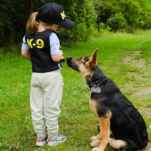 Costume police canine K9 déguisement garçon fille great pretenders magasin jouet saint pierre 97410 La Réunion 974