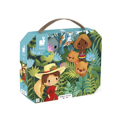 Puzzle 100 pièces Inspiré de Rousseau Boutique de jouets pour enfant Revendeur officiel JANOD livraison sur toute l'ile saint pierre Ste marie st Denis ile de la réunion 974