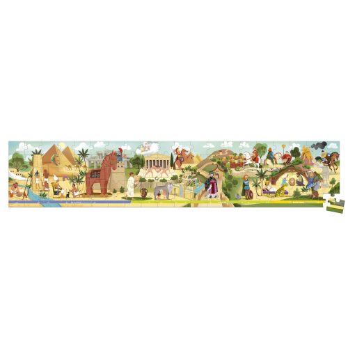 Puzzle 100 pièces MYTHOLOGIE ET ANTIQUITÉ Boutique de jouets pour enfant Revendeur officiel JANOD livraison sur toute l'ile saint pierre Ste marie st Denis ile de la réunion 974