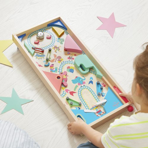 Flipper en bois Fête Foraine APPLEPOP Boutique de jouets pour enfant Revendeur officiel JANOD livraison sur toute l'ile saint pierre Ste marie st Denis ile de la réunion 974