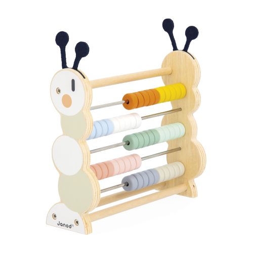 Boulier Chenille SWEET COCOON Boutique de jouets pour enfant Revendeur officiel JANOD livraison sur toute l'ile saint pierre Ste marie st Denis ile de la réunion 974