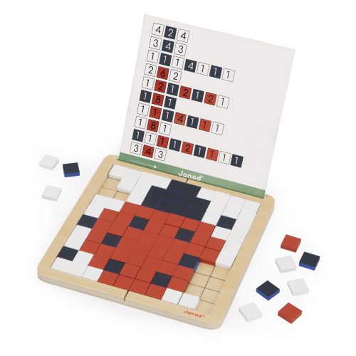 Mosaïque Symétrie et Codage Boutique de jouets pour enfant Revendeur officiel JANOD livraison sur toute l'ile saint pierre Ste marie st Denis ile de la réunion 974