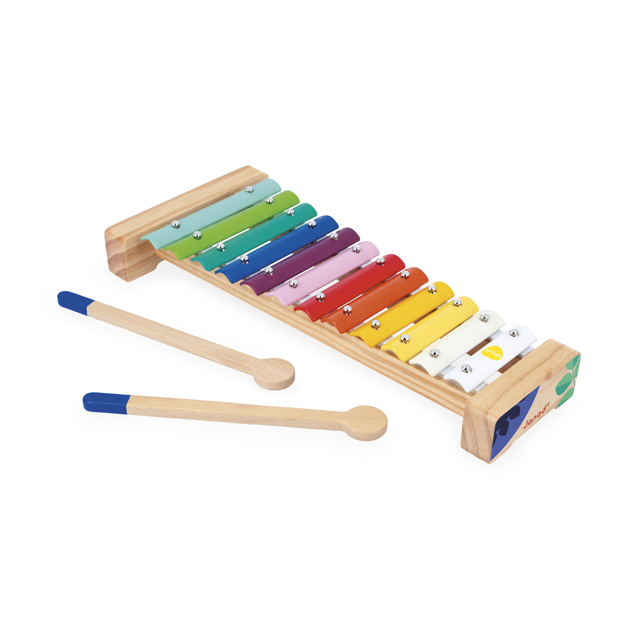 J07663_R01_5 Xylophone en bois GIOIA Boutique de jouets pour enfant Revendeur officiel JANOD livraison sur toute l'ile saint pierre Ste marie st Denis ile de la réunion 974
