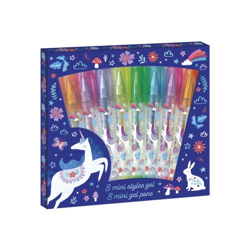 Mini stylos gel pailletés Papeterie Licorne DREAMLAND Boutique de jouets pour enfant Revendeur officiel JANOD livraison sur toute l'ile saint pierre Ste marie st Denis ile de la réunion 974