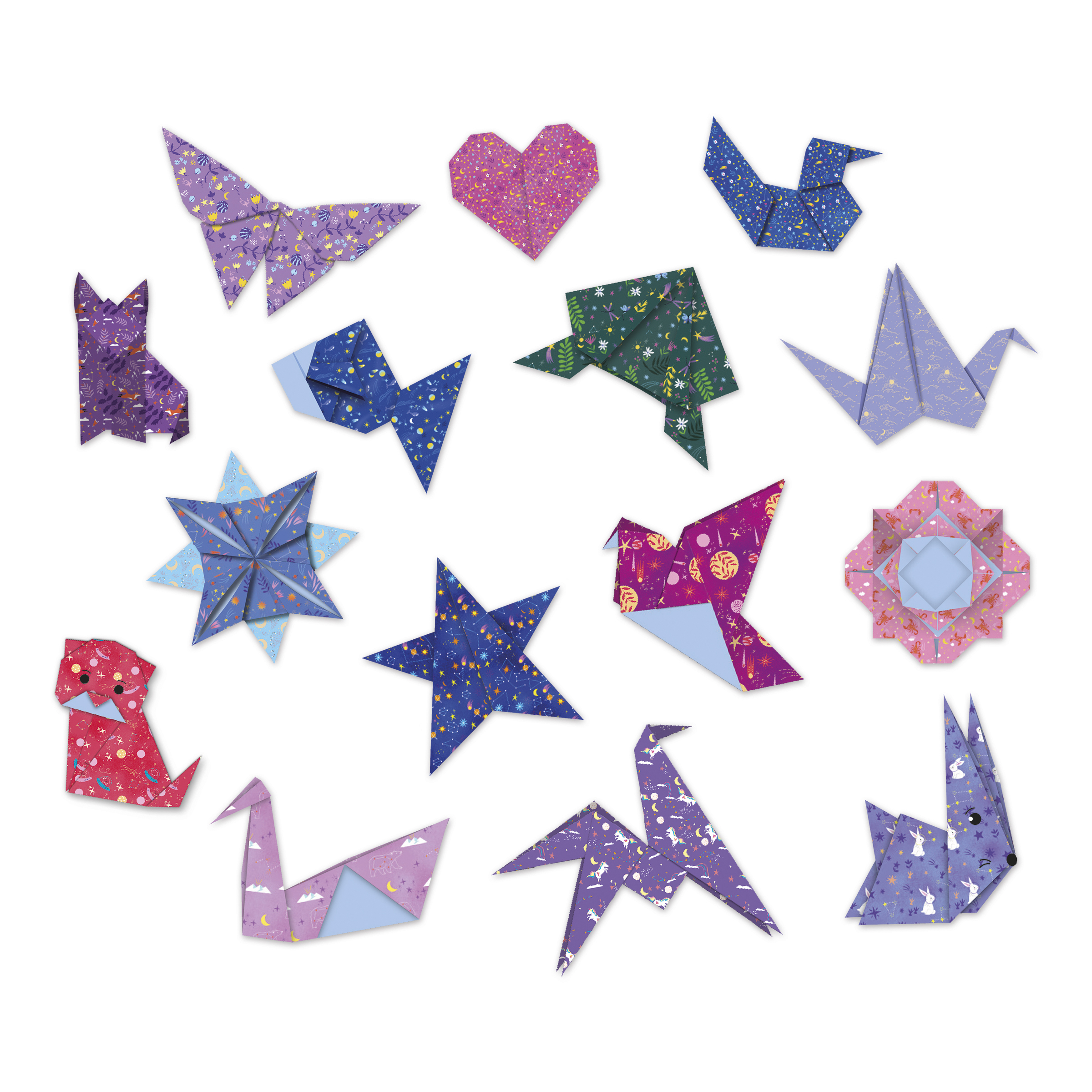 Origamis_Constellation_BOX.indd Kit créatif 200 Origamis CONSTELLATIONS Boutique de jouets pour enfant Revendeur officiel JANOD livraison sur toute l'ile saint pierre Ste marie st Denis ile de la réunion 974