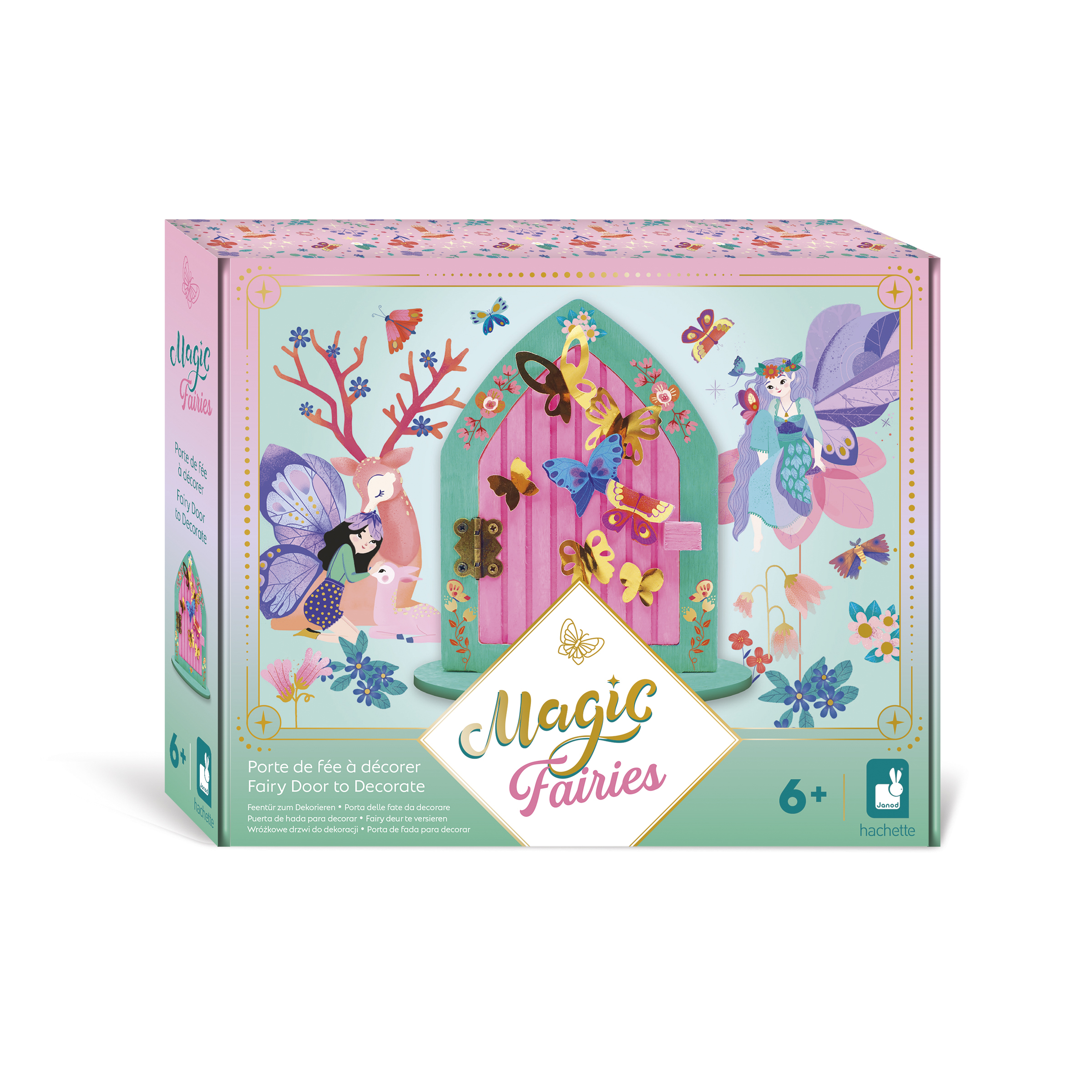 P001-003-V01-3700217391355.indd Porte de Fée à Décorer MAGIC FAIRIES loisir créatif enfant Boutique de jouets pour enfant Revendeur officiel JANOD livraison sur toute l'ile saint pierre Ste marie st Denis ile de la réunion 974
