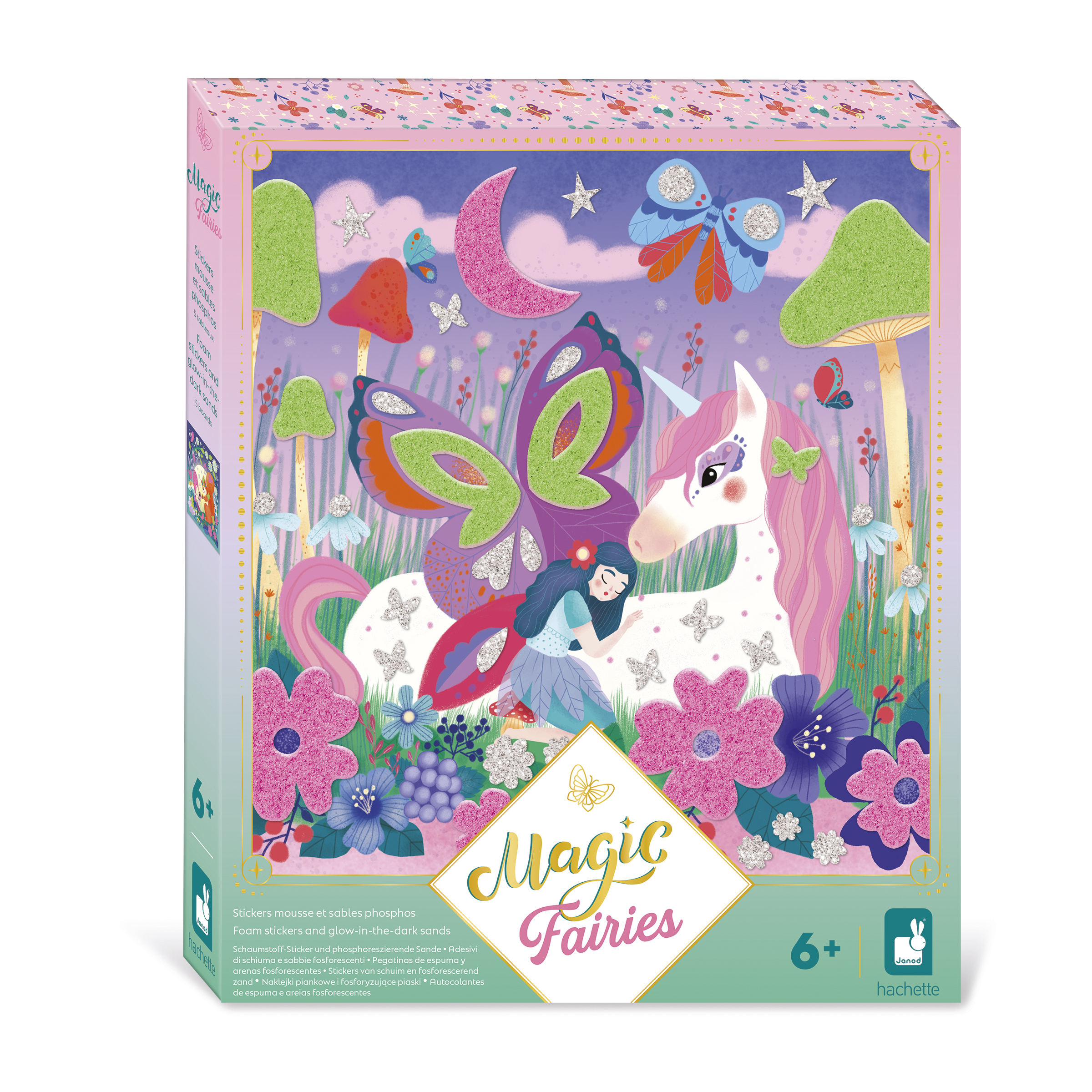 J09174_R01_90 Stickers et Sable Phospho MAGIC FAIRIES