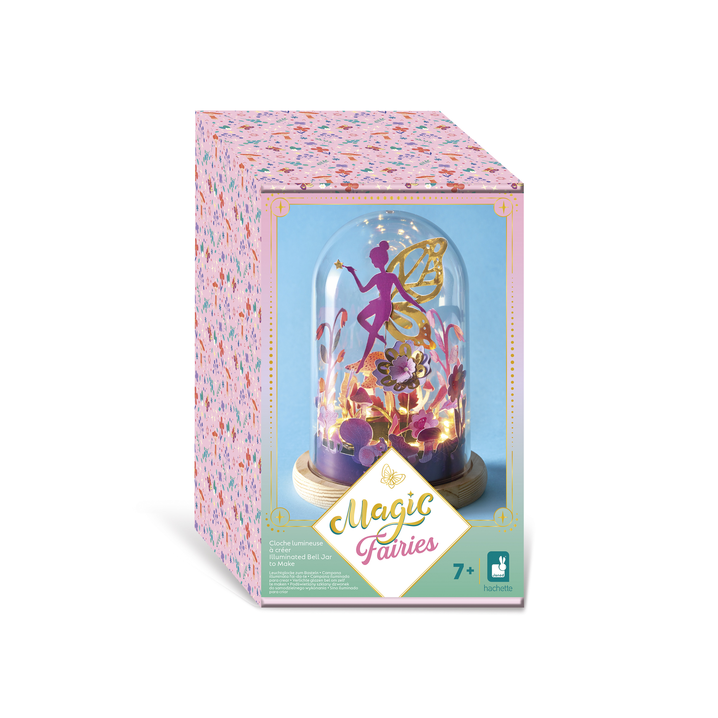 J09177_R01_90 Cloche Lumineuse à créer MAGIC FAIRIES Boutique de jouets pour enfant Revendeur officiel JANOD livraison sur toute l'ile saint pierre Ste marie st Denis ile de la réunion 974