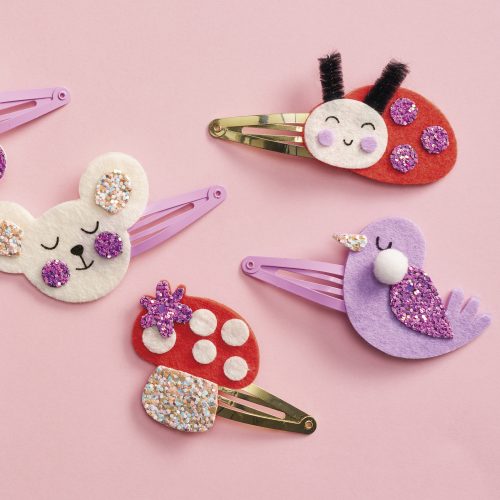 6 Barrettes à créer FLOWER GARDEN Boutique de jouets pour enfant Revendeur officiel JANOD livraison sur toute l'ile saint pierre Ste marie st Denis ile de la réunion 974
