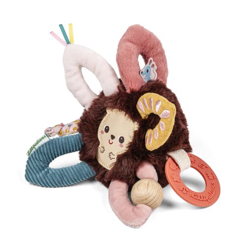 Anneaux sensoriels Léon le hérisson Balle d'activités sensorielle, jouet d'éveil revendeur officiel LILLIPUTIENS ile de la Réunion 974