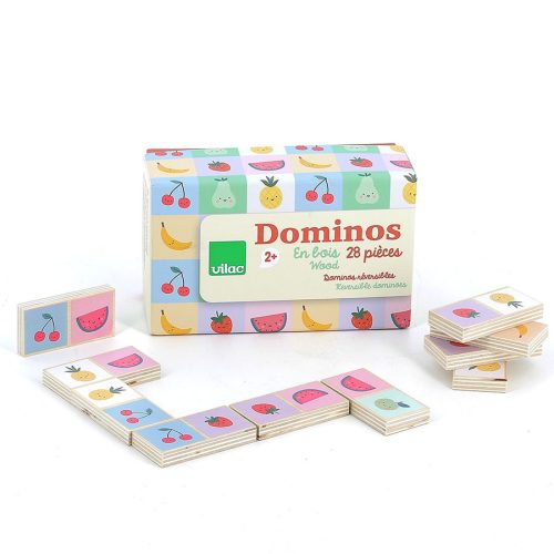 dominos jeu de société tout-petits pour 2 ans enfant boutique concept store jouet originaux tendance et de qualité ile de la reunion 974 revendeur officiel VILAC