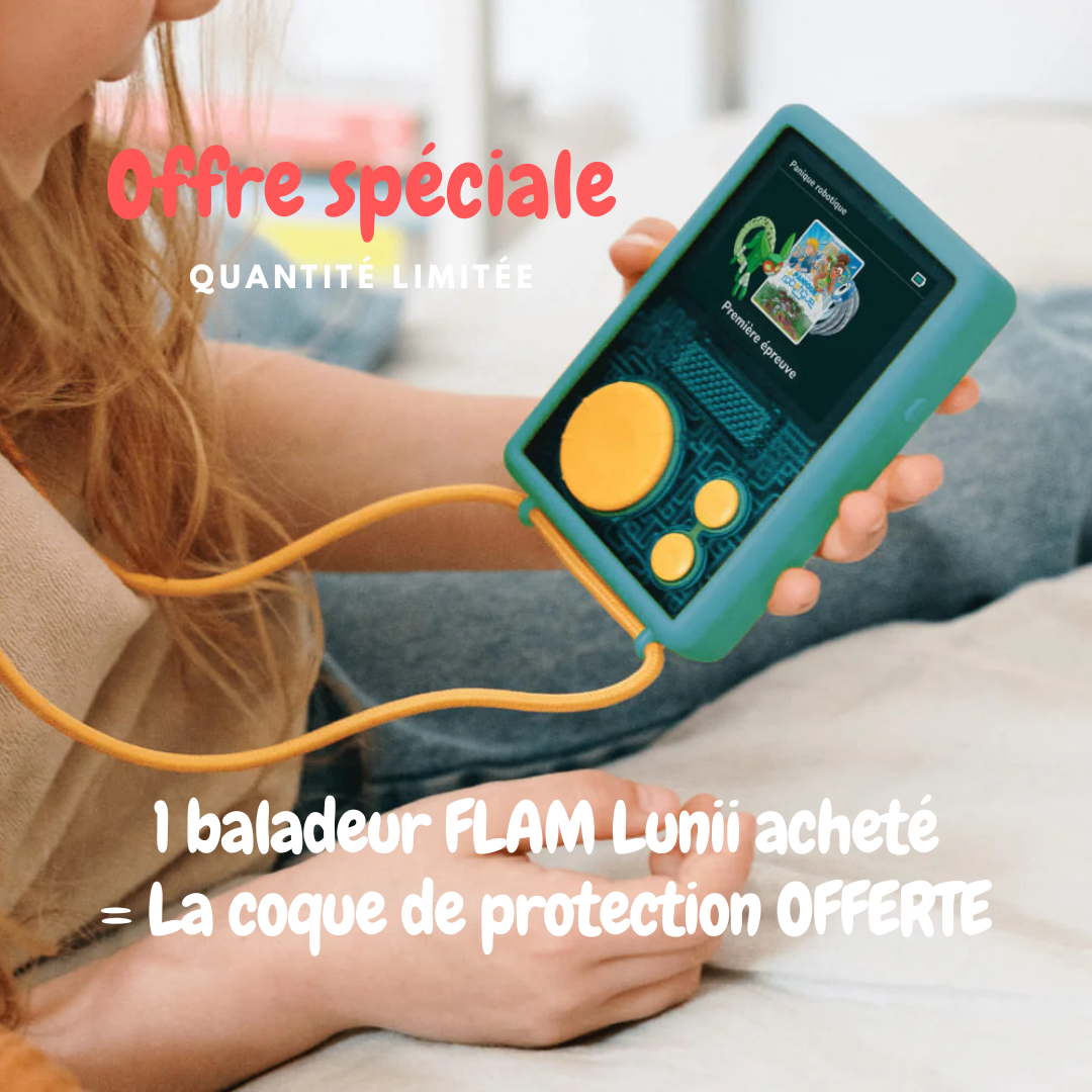 offre spéciale FLAM de LUNII cadeau offert ile de la reunion 974