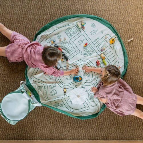 sac de rangement tapis SOO tapis de jeu panier de rangement PLAY & GO magasin de jouet mobiliers bébé et enfants déco de chambre enfants 97410 Saint Pierre 974 La Réunion