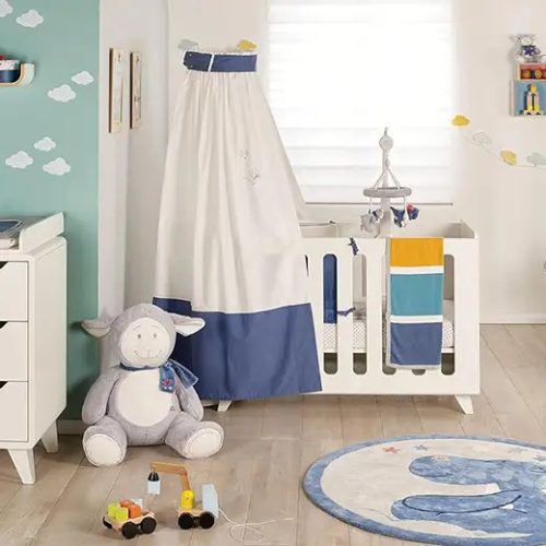 Ciel de lit victor et guss NOUKIES déco chambre bébé st pierre 97410 livraison LA REUNION 974