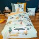 parure de lit enfant JUNGLE MANIA déco chambre enfant magasin déco à st pierre 97410 livraison LA REUNION 974
